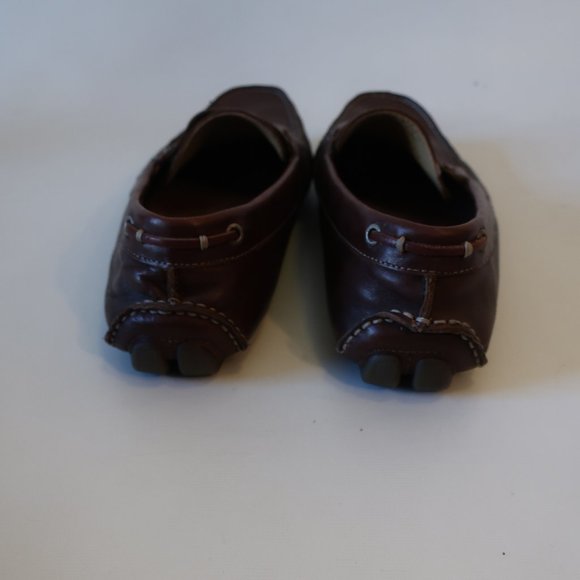 Mens Johnston & Murphy Brown Leather Flex Driving Loafers 11 * - Picture 7 of 12